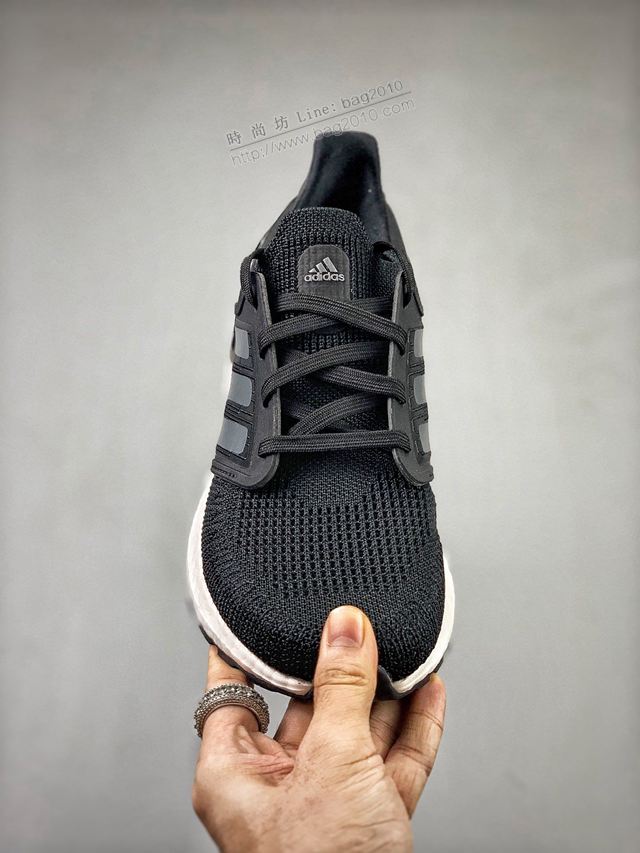 Adidas男鞋 EF1042 真標真爆 2019新款 阿迪達斯編織紗網休閒跑步鞋  hdx13310